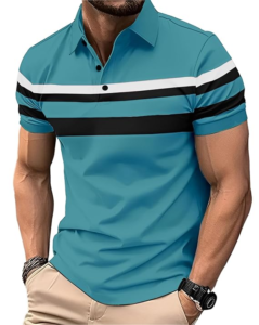 Men Polo Tshirt with Half Sleeve Regular Fit