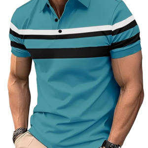 Men Polo Tshirt with Half Sleeve Regular Fit